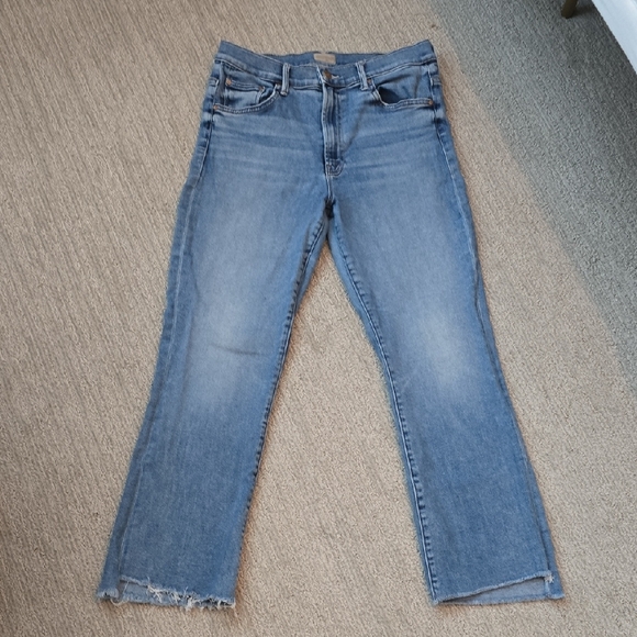 Mother Insider Crop Step Fray - Picture 2 of 10